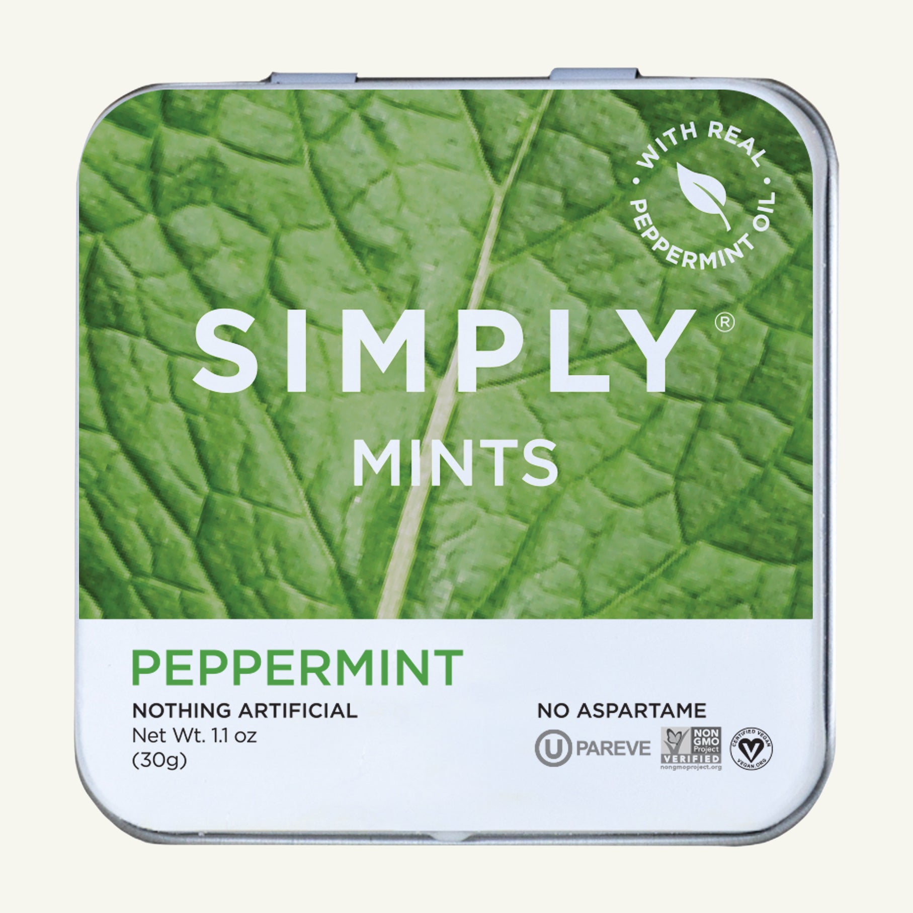 SIMPLY MINTS- PEPPERMINT - Simply Gum