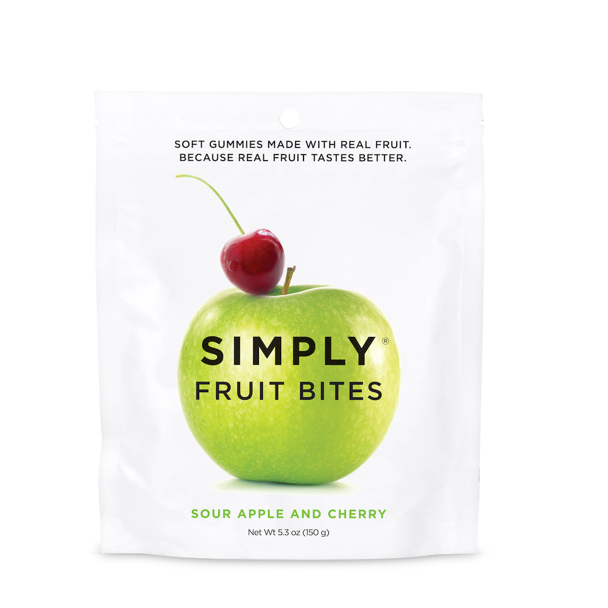 Fruit Gummies Mixed Peach and Raspberry Gummies by Simply Simply Gum