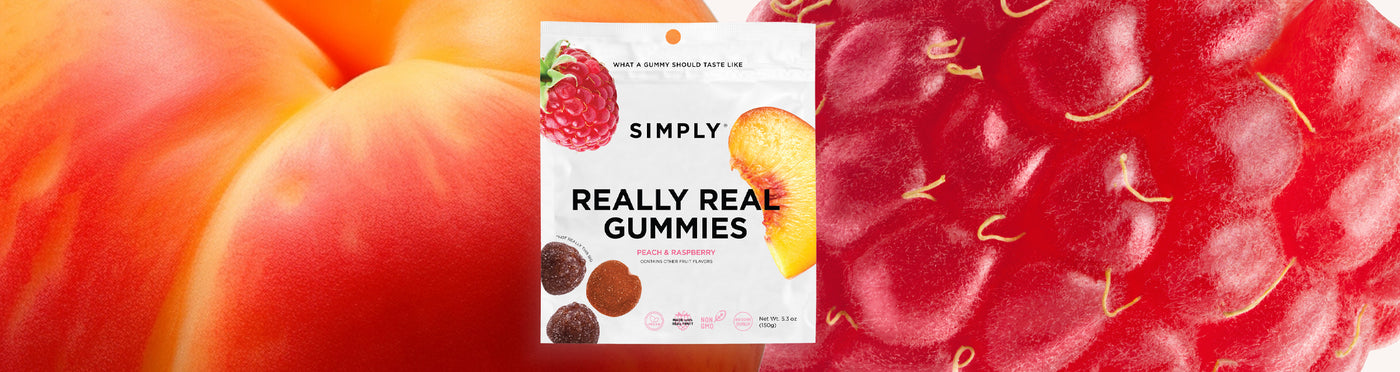 Fruit Bites - Peach Raspberry (5.3 oz Bags) – Simply Gum Wholesale