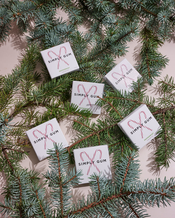 Simply Gum and Mints with Red Ribbon