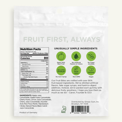 REALLY REAL GUMMIES- CHERRY & APPLE