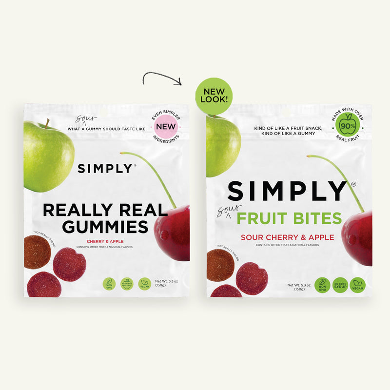 REALLY REAL GUMMIES- CHERRY & APPLE