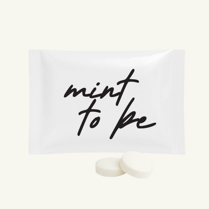 SIMPLY MINTS POUCHES- "MINT TO BE"