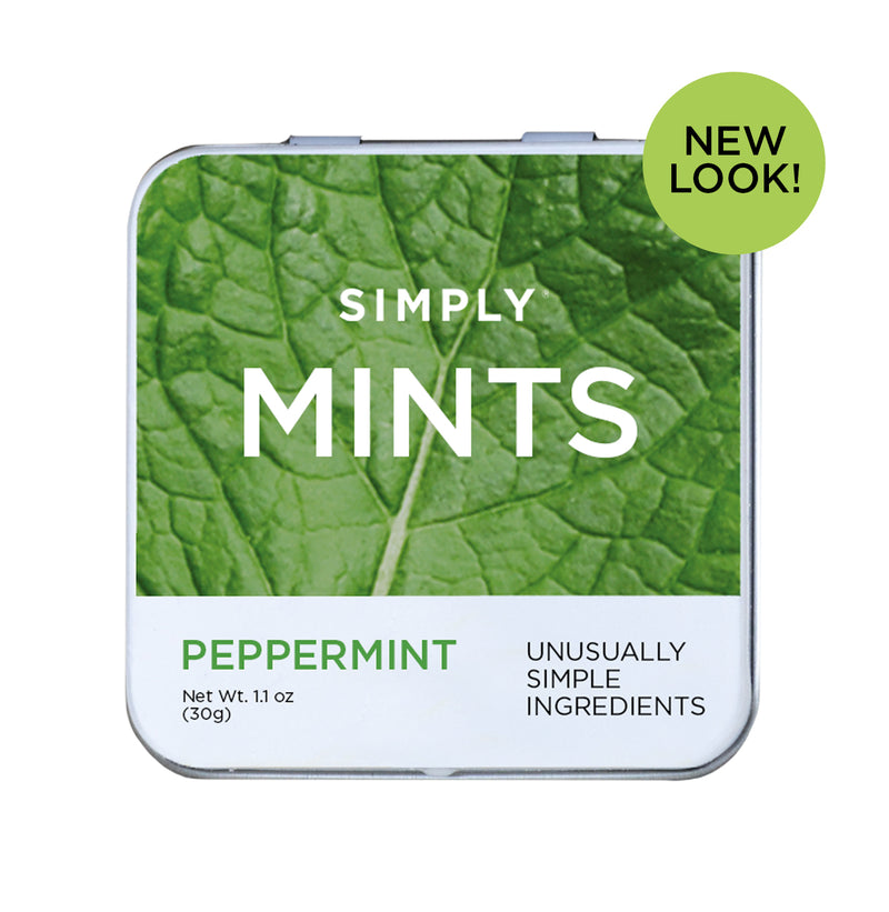 Simple Mints SIMPLY MINTS- PEPPERMINT – Simply Gum
