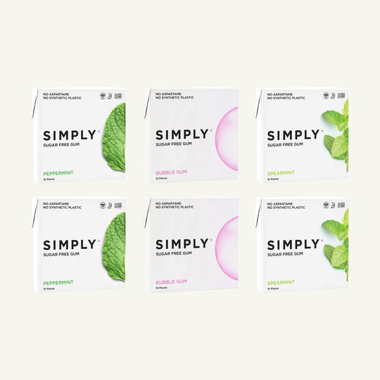 SIMPLY MINTS- PEPPERMINT - Simply Gum