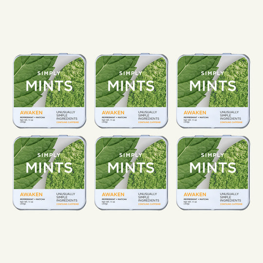 SIMPLY MINTS- AWAKEN (CAFFEINE) - Simply Gum