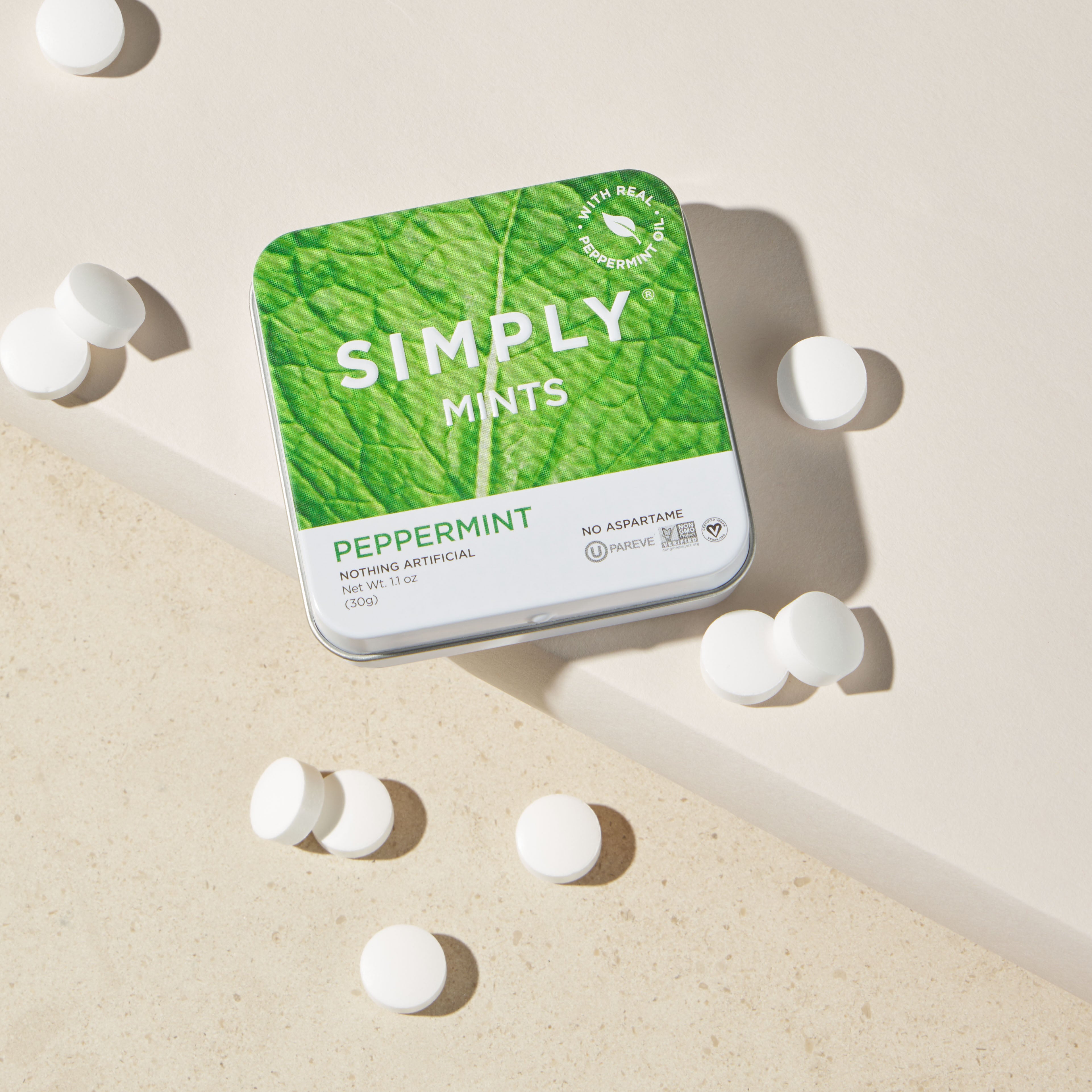 SIMPLY MINTS- WINTERGREEN - Simply Gum