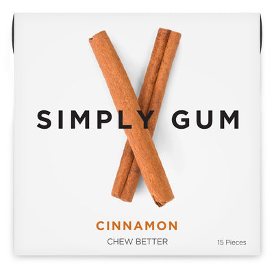 Front of Cinnamon Gum Pack