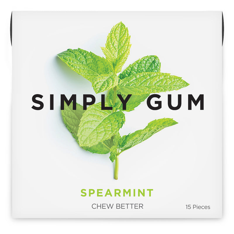 Front of Spearmint Gum Pack