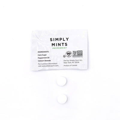 SIMPLY MINTS POUCHES- "HELLO BABY"