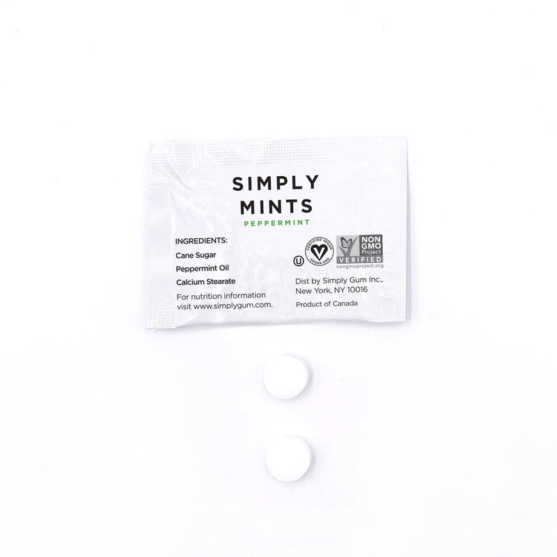 SIMPLY MINTS POUCHES- "HELLO BABY"