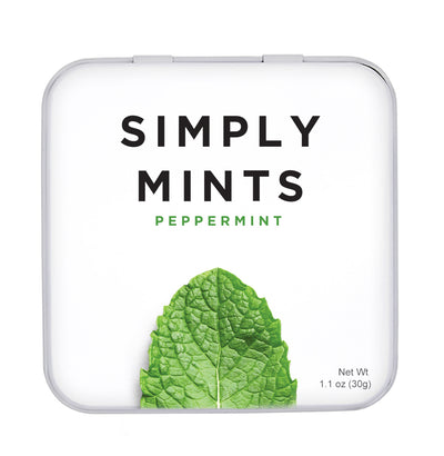 Front of Peppermint Mints