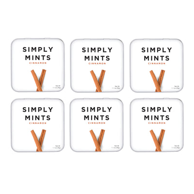 6 Pack of Cinnamon Mints