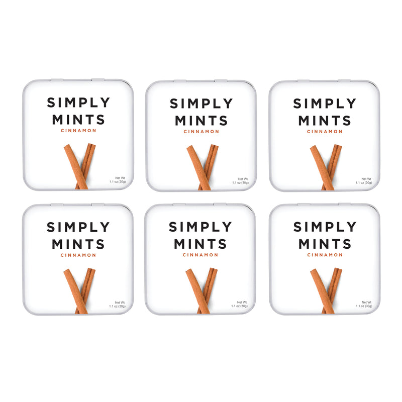 6 Pack of Cinnamon Mints