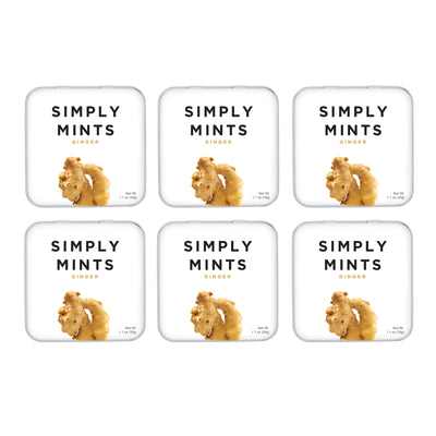 6 Pack of Ginger Mints