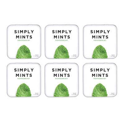 6 Pack of Peppermint Mints