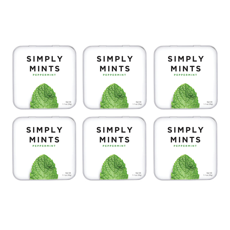 6 Pack of Peppermint Mints